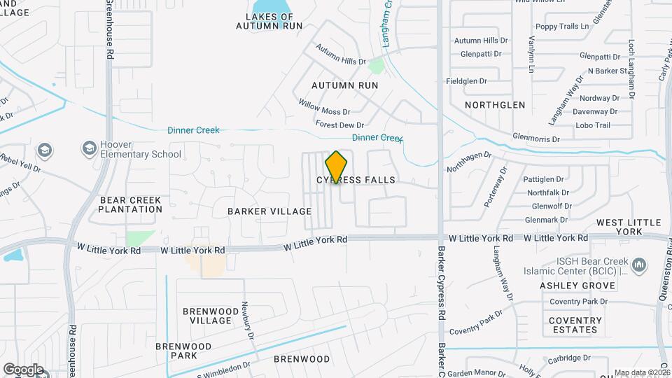 6327 Bonnie Chase Ln Map and Location Details