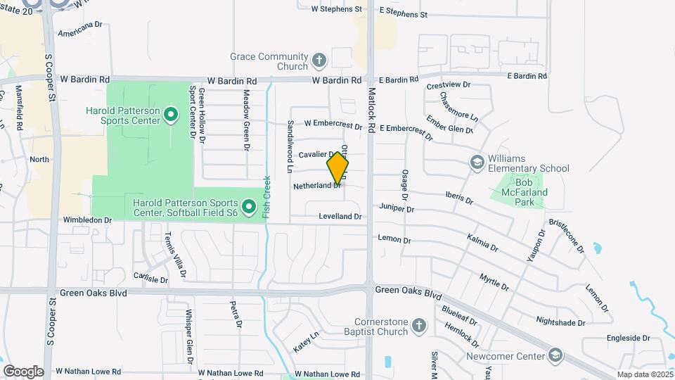 802 Netherland Dr Map and Location Details