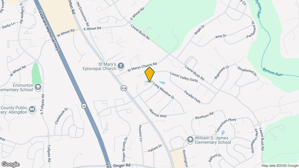 129 Long Meadow Ct Map and Location Details