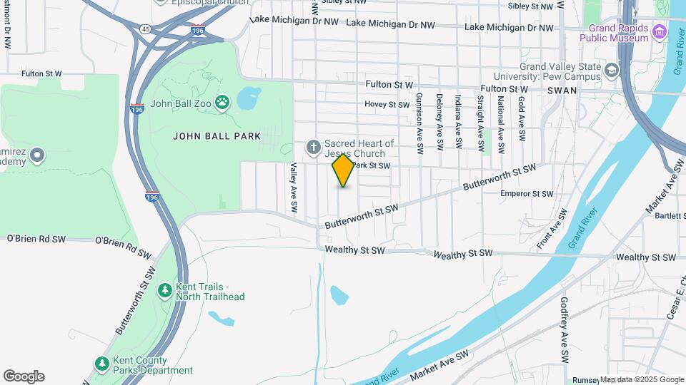 238 Leyden Ave SW Map and Location Details