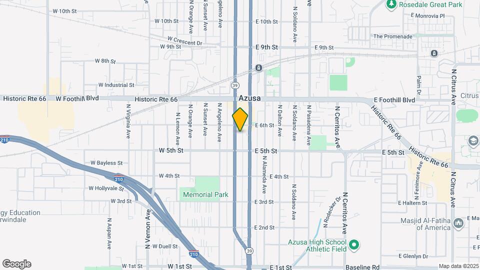 530 N San Gabriel Ave Map and Location Details