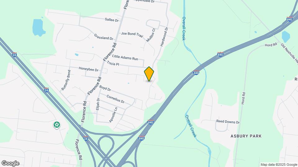 3241 Hardwood Dr Map and Location Details