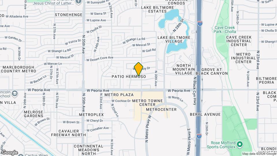 3108 W Clinton St Map and Location Details