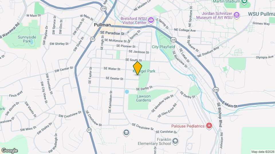 635 SE Side St Map and Location Details