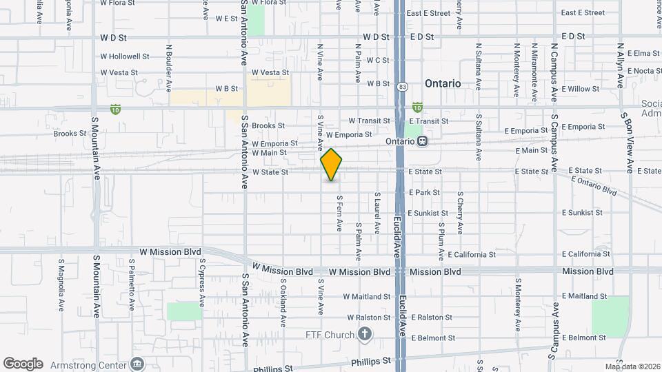 416 W Park St Map and Location Details