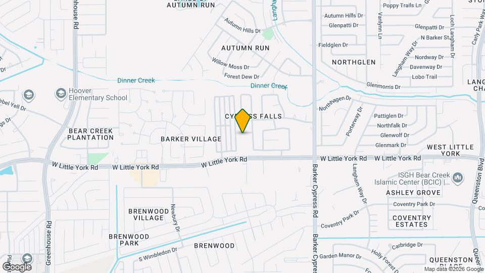 18319 Fieldbluff Ln Map and Location Details