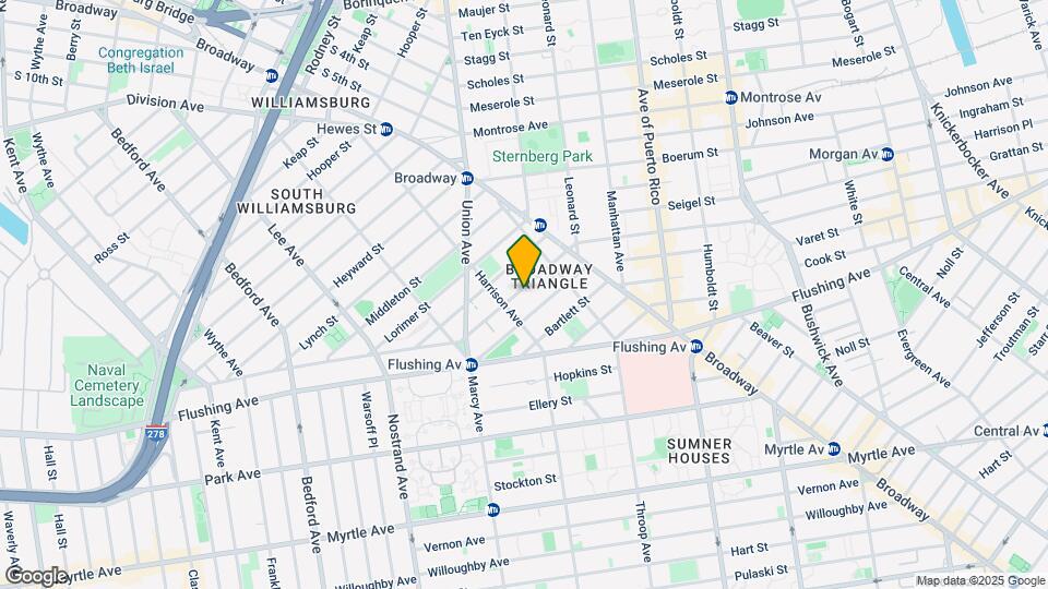 374 Wallabout St Map and Location Details
