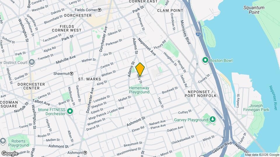 29 Rosemont St, Unit 1 Map and Location Details