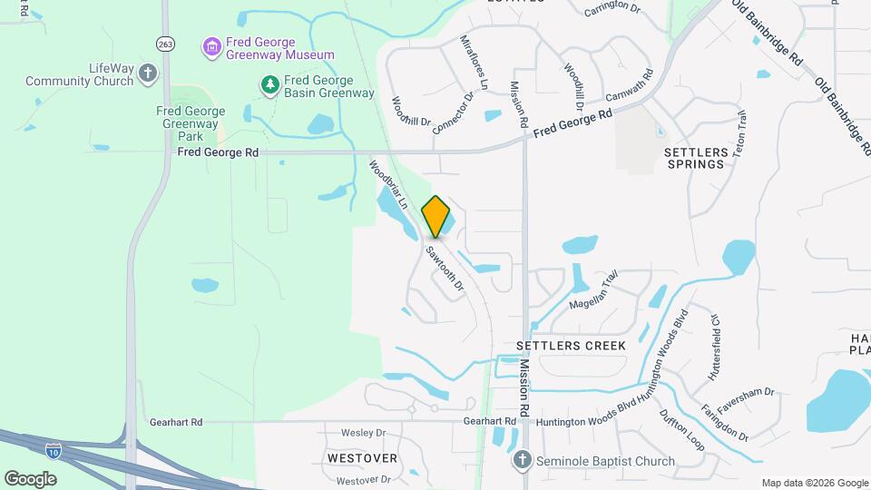 3397 Sawtooth Dr Map and Location Details