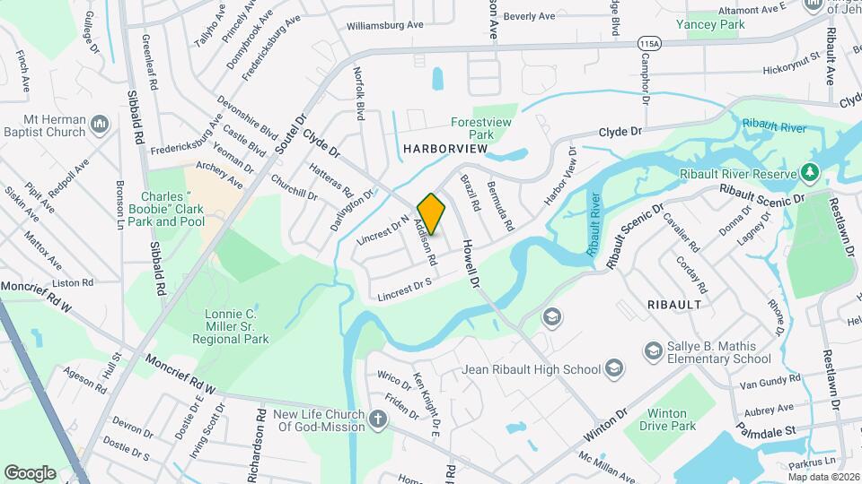 8509 Addison Rd Mapa y Detalles de la Ubicación