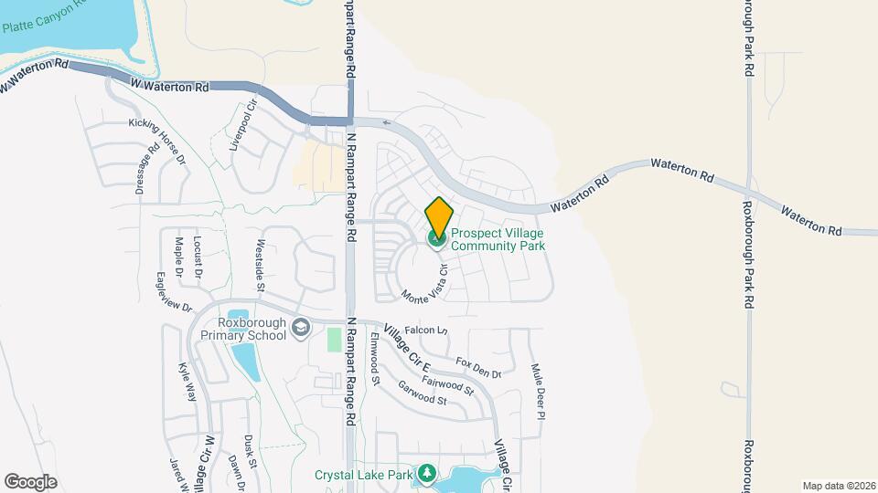 8195 Monte Vista Cir Mapa y Detalles de la Ubicación