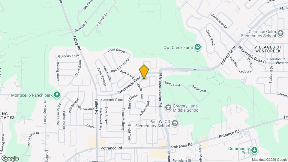 12530 Skyline Mesa Map and Location Details