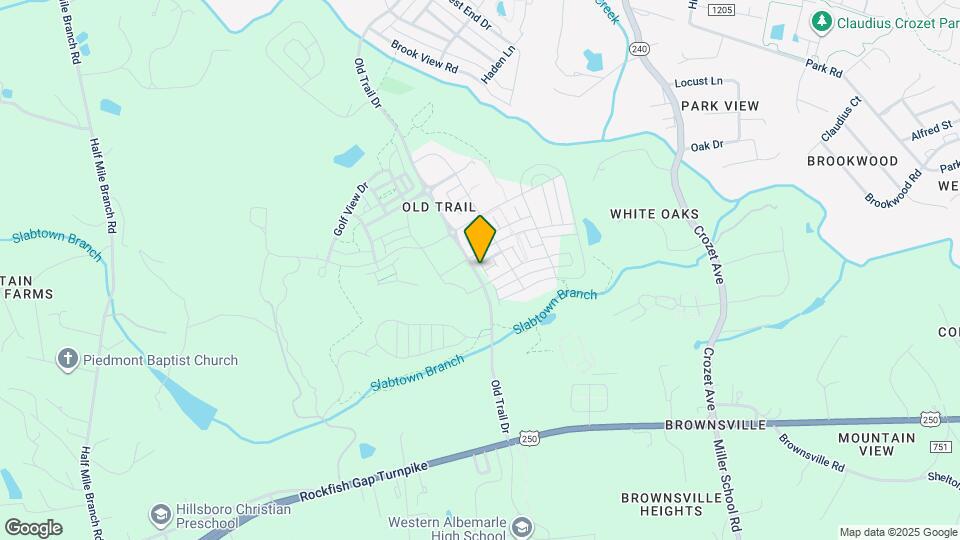 1054 Old Trail Dr Map and Location Details