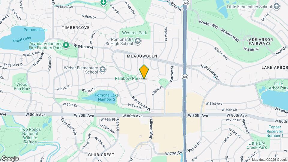 8134 Ammons Way Mapa y Detalles de la Ubicación