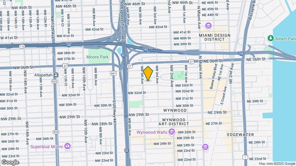 413 NW 33rd St Map and Location Details