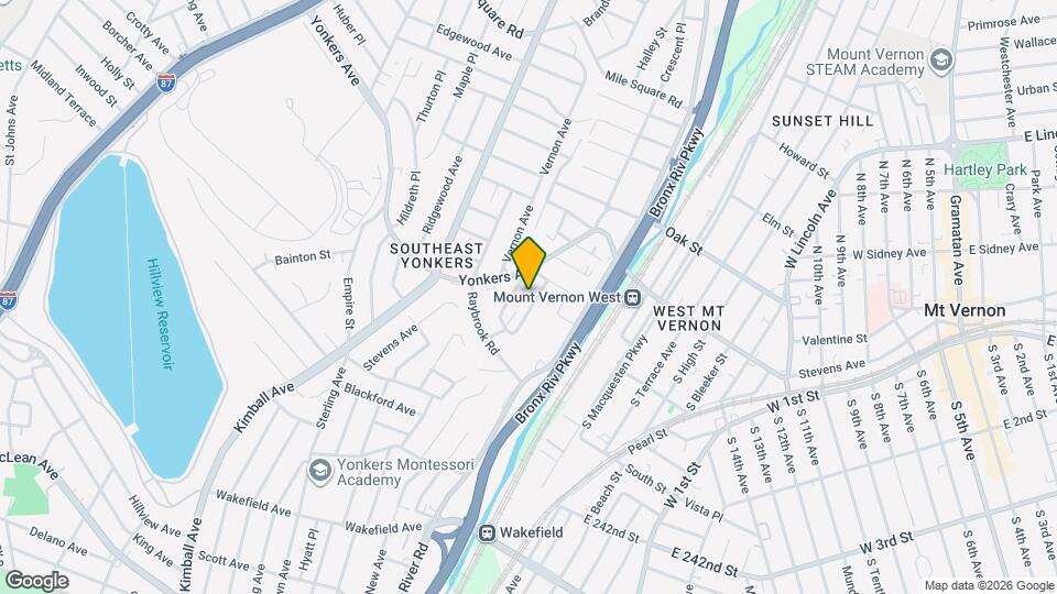 31 Yonkers Terrace Mapa y Detalles de la Ubicación