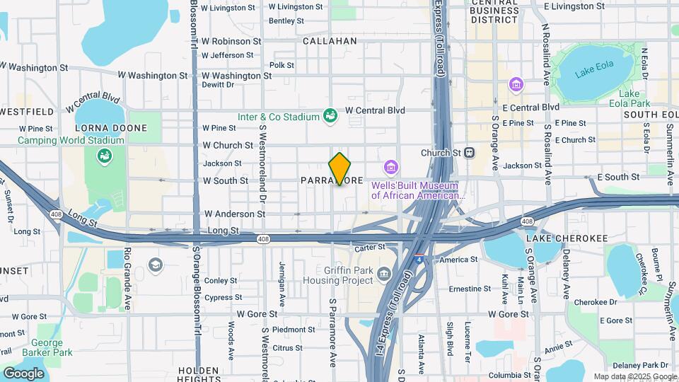415 S Parramore Ave Map and Location Details