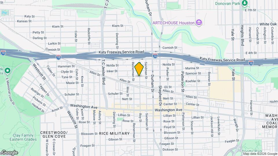 1517 Roy St Map and Location Details