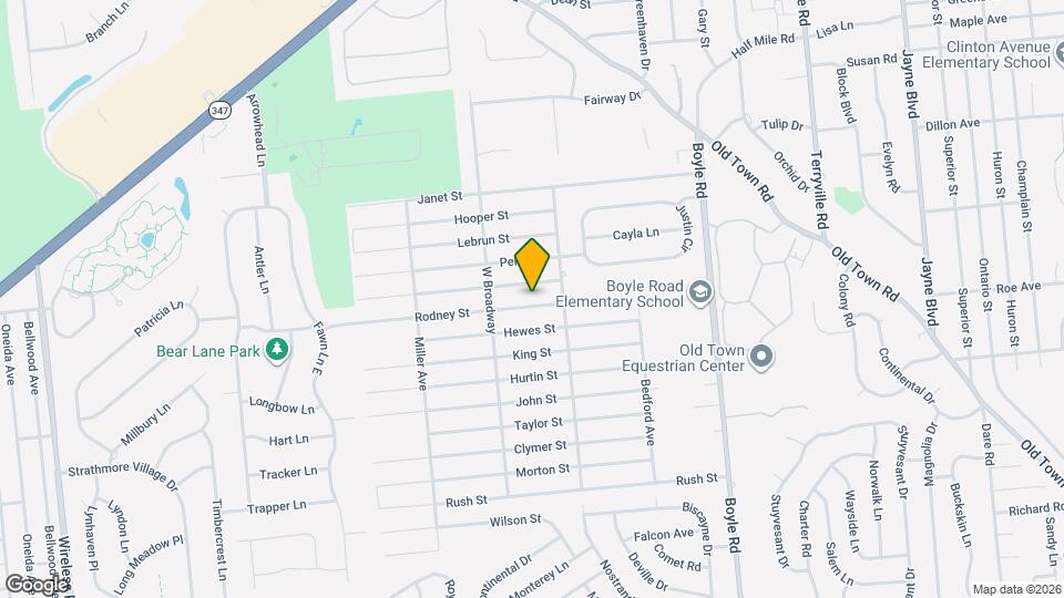 45 Rodney St Map and Location Details