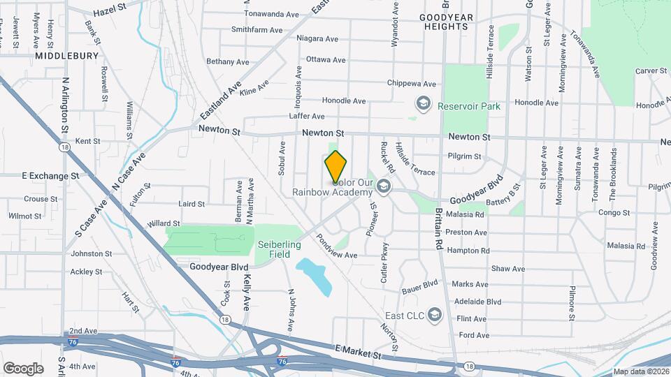 1373 Sprague St Map and Location Details