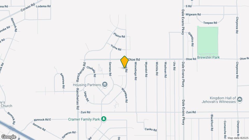 16022 Sago Rd Map and Location Details