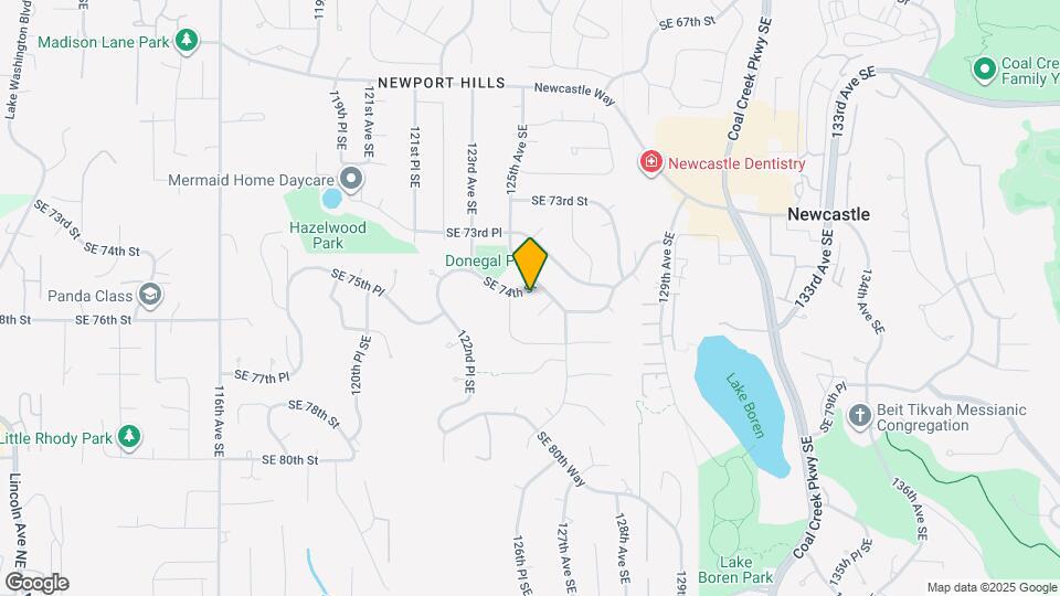 12515 SE 74th St Mapa y Detalles de la Ubicación