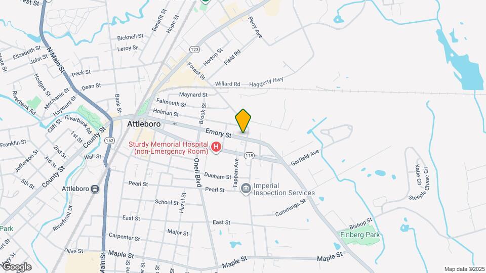 92 Emory St Map and Location Details