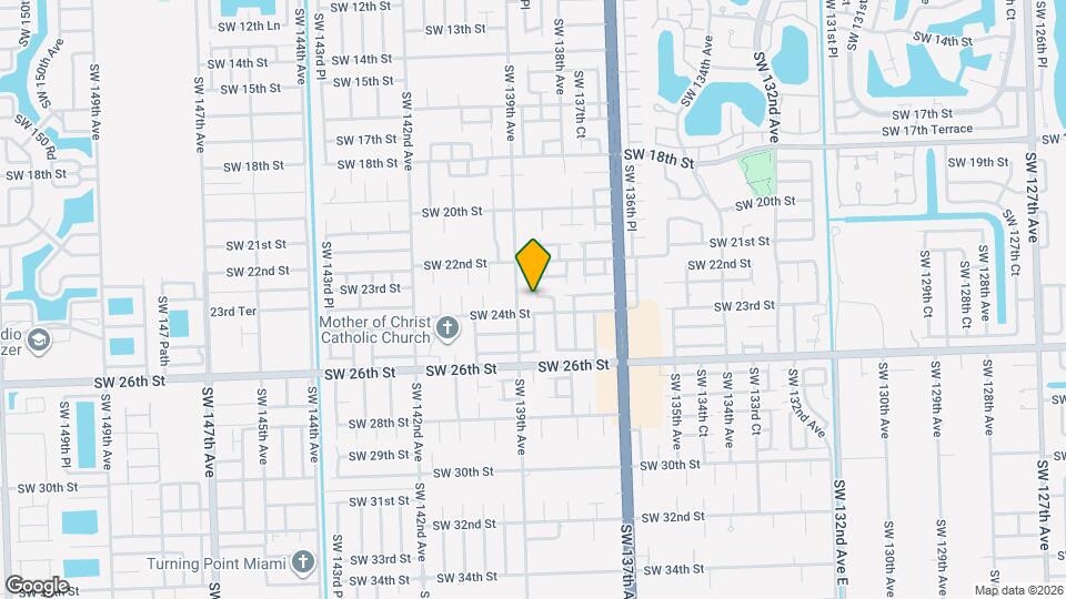 2348 SW 138th Pl Mapa y Detalles de la Ubicación