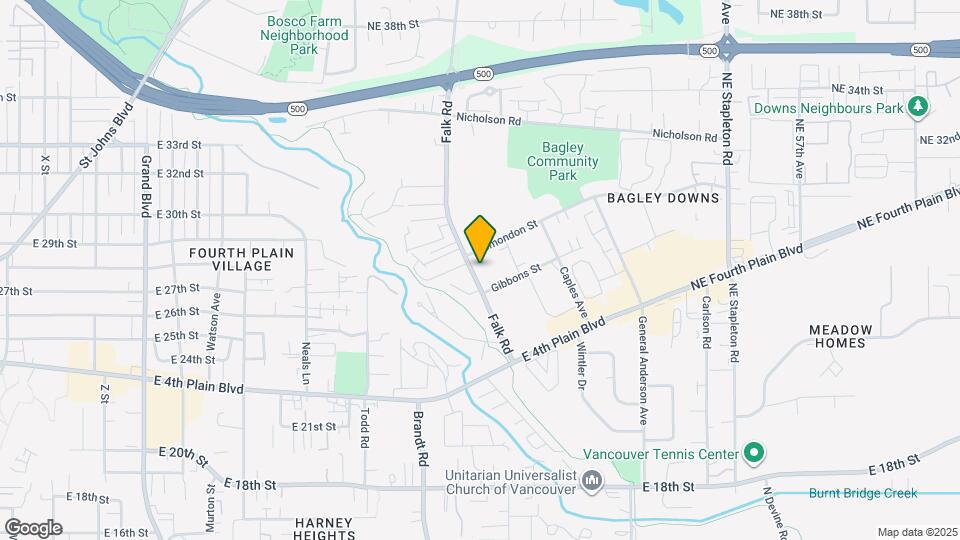 2711 Falk Rd Map and Location Details