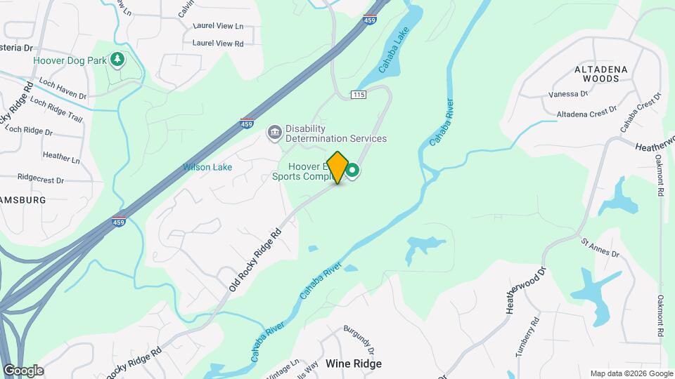 2639 Old Rocky Ridge Rd Map and Location Details