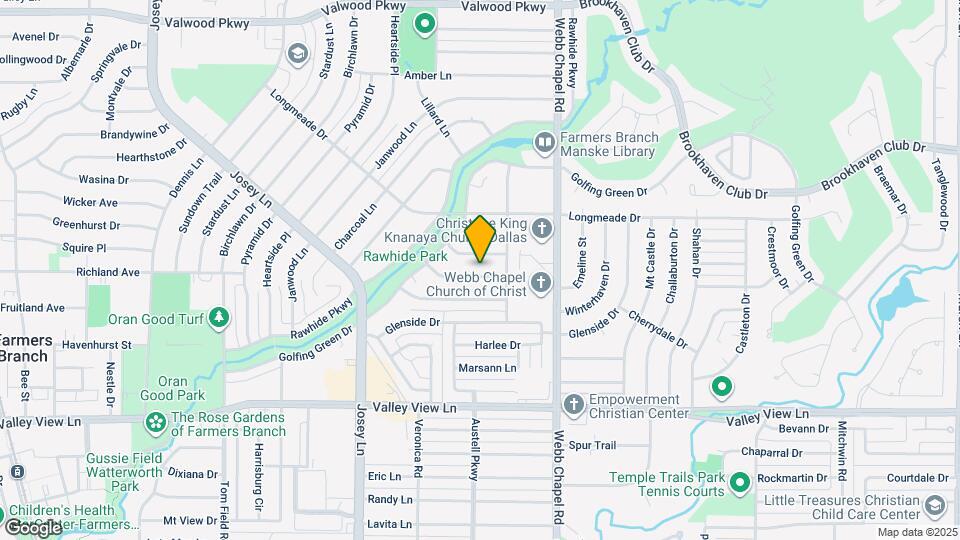 2917 Esterbrook Dr Map and Location Details