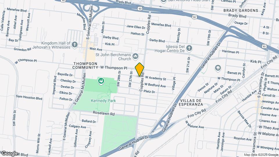 Brentwood Arms Apartments Mapa y Detalles de la Ubicación