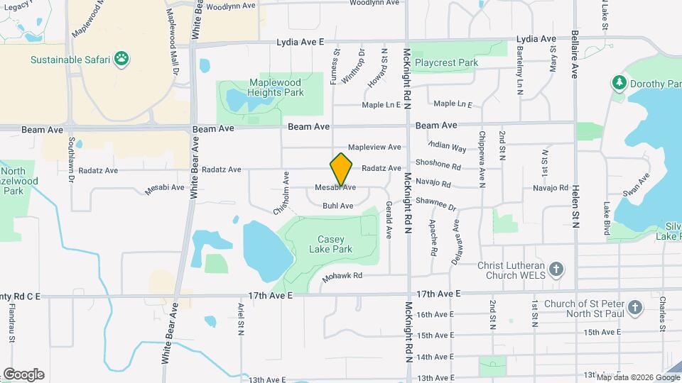 2162 Mesabi Ave Map and Location Details