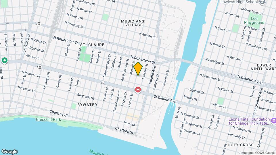 1239 France St Map and Location Details