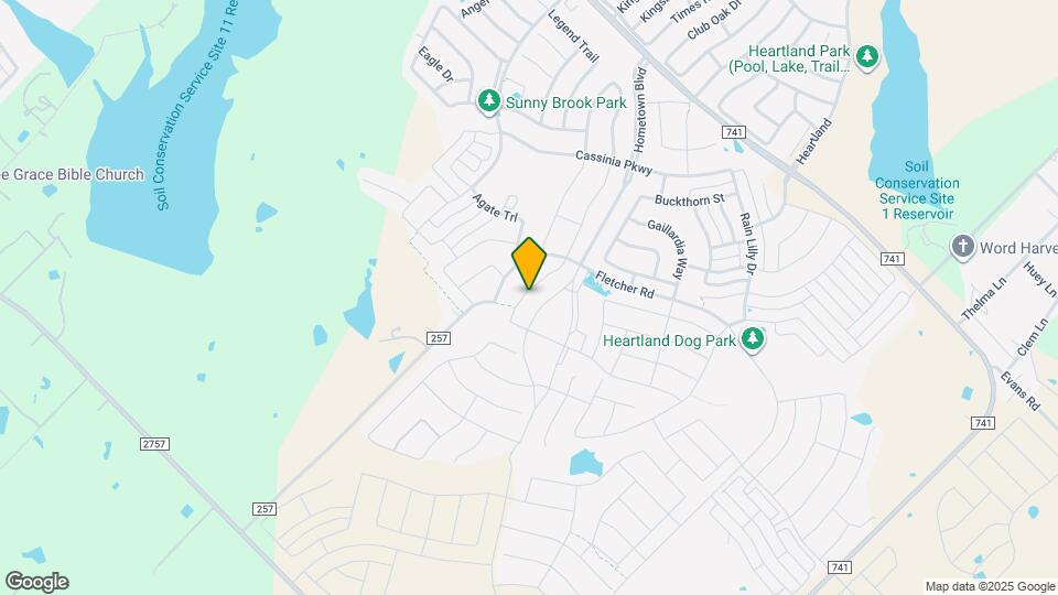 1856 Indigo Ln Map and Location Details