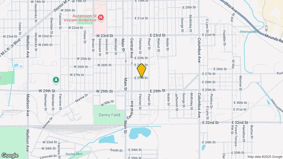 2710 Fletcher St Map and Location Details