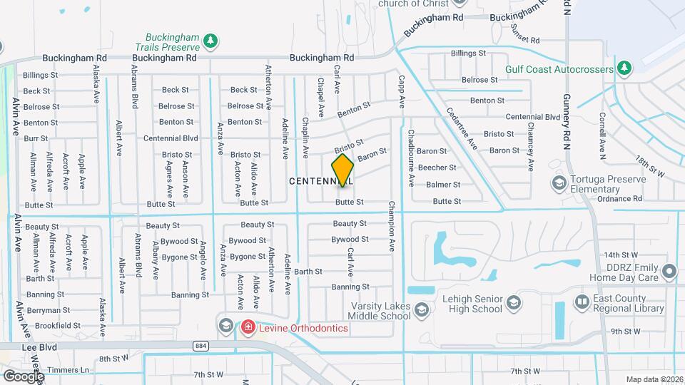 1004 Casino Ave Map and Location Details