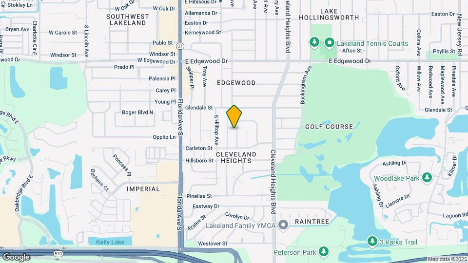 3205 Carleton Cir W Map and Location Details