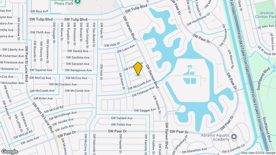 443 SW Sadwick Ave Map and Location Details
