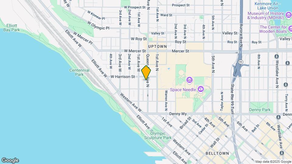 323 Queen Anne Ave N Map and Location Details