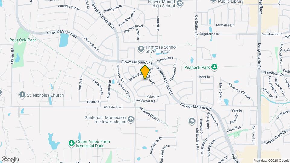 3627 Appalachian Way Map and Location Details