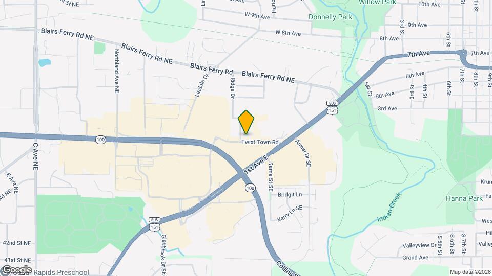 1030 Twixt Town Rd NE Map and Location Details