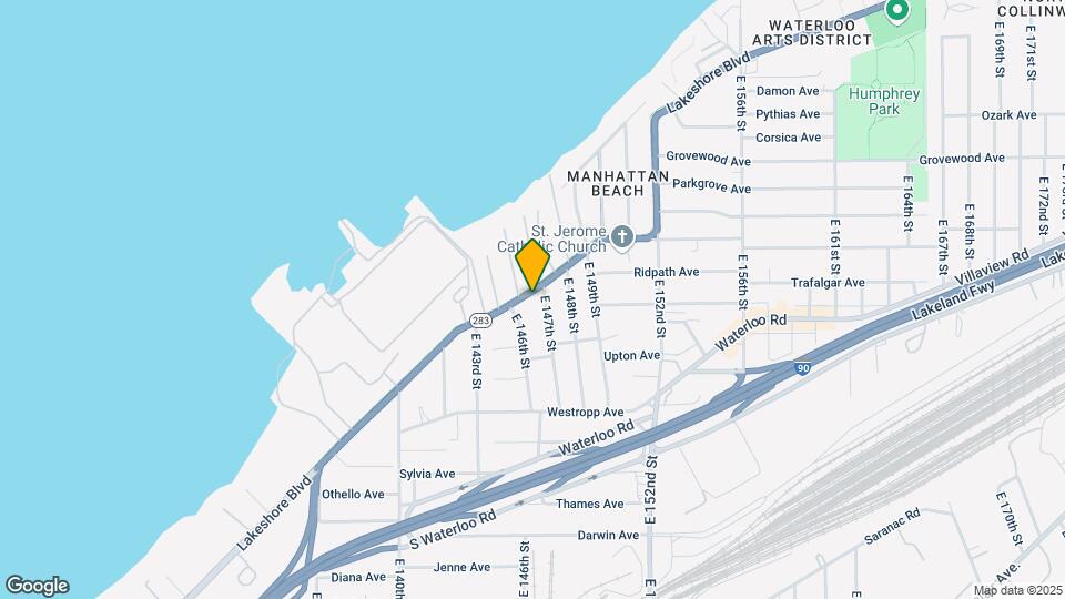 14620 Lake Shore Blvd Map and Location Details