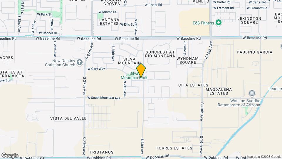 8121 S 23rd Dr Map and Location Details