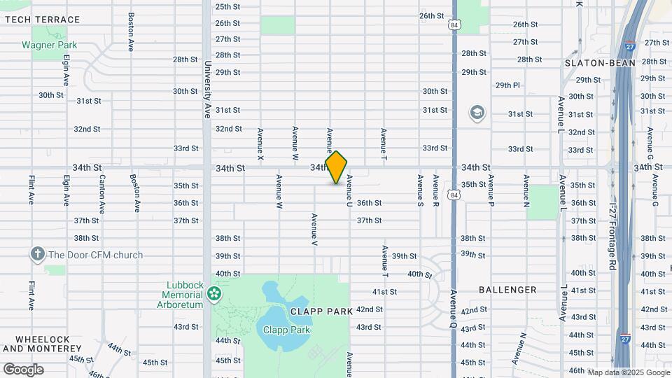 2107 35th St Map and Location Details