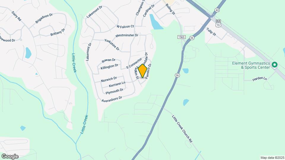 232 Pamlico Dr Map and Location Details