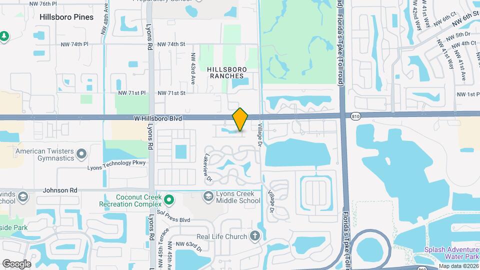 6943 Halton Park Ln Map and Location Details