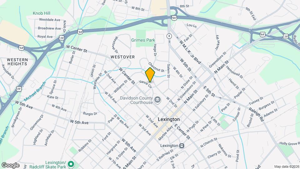 22 Vance Cir Map and Location Details