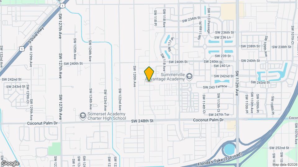 24242 SW 119th Pl Map and Location Details