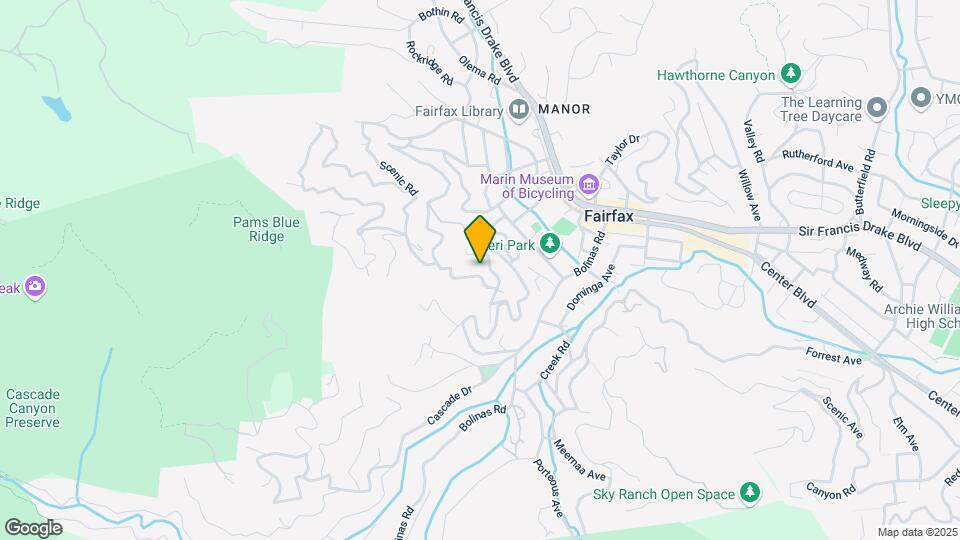 25 Manzanita Rd Map and Location Details